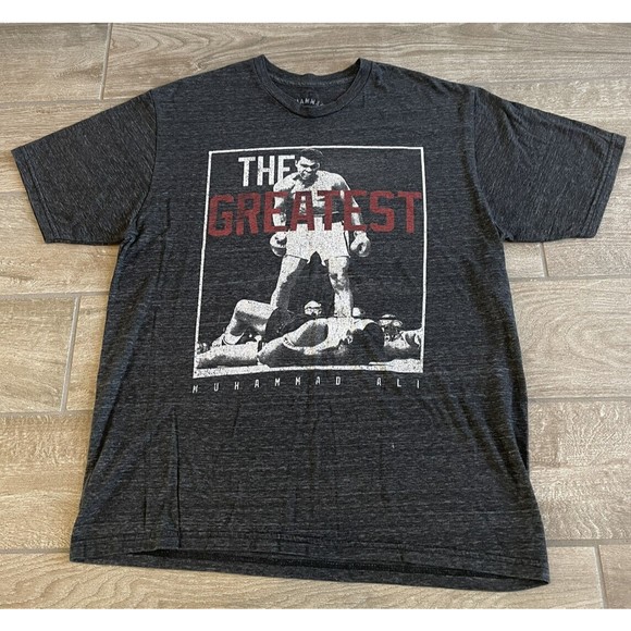 Muhammad Ali Over Liston Boxing The Greatest Officially Licensed T-Shirt L Large - Picture 1 of 6